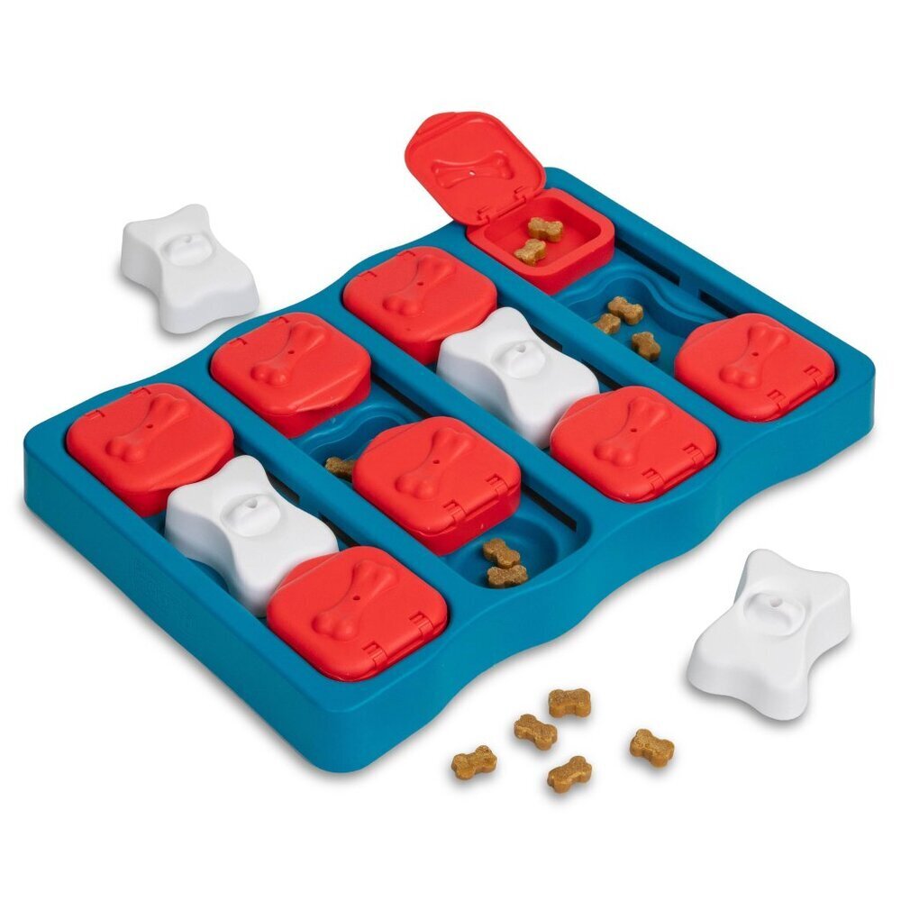 Interactive Dog Puzzle Toy Level 2 Intermediate Enrichment Game Treat Dispenser